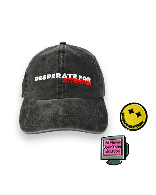 DFA Logo Cap + 2 Pins BUNDLE